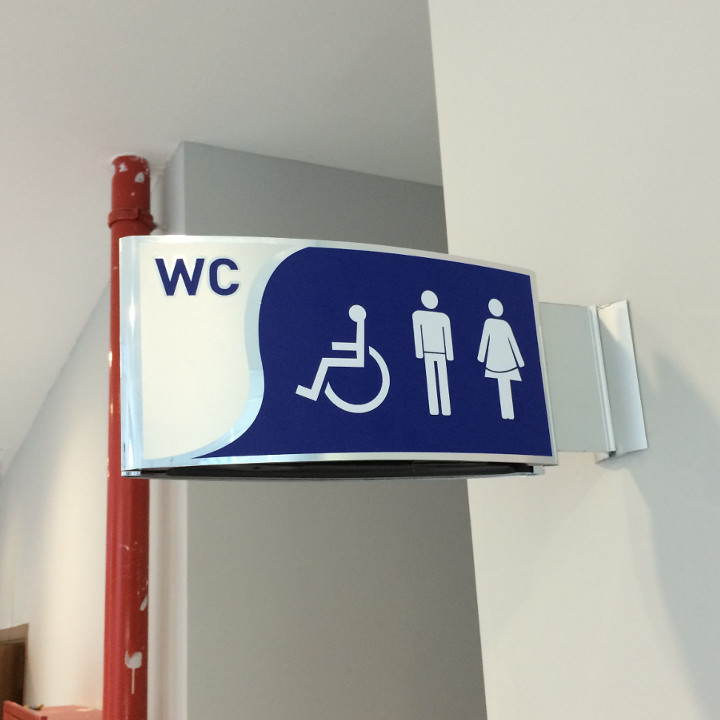 WC Yönlendirme Panoları
