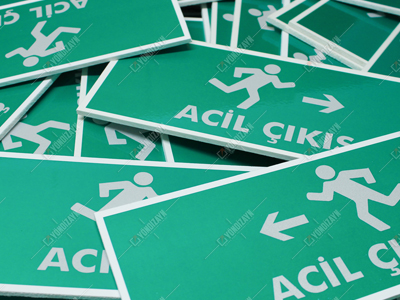 Acil Çıkış Levhası Reflektif