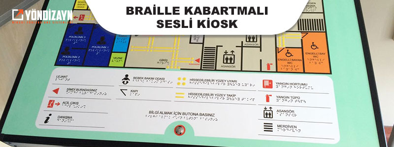 Görme Engelliler İçin Sesli Harita (Kiosk)